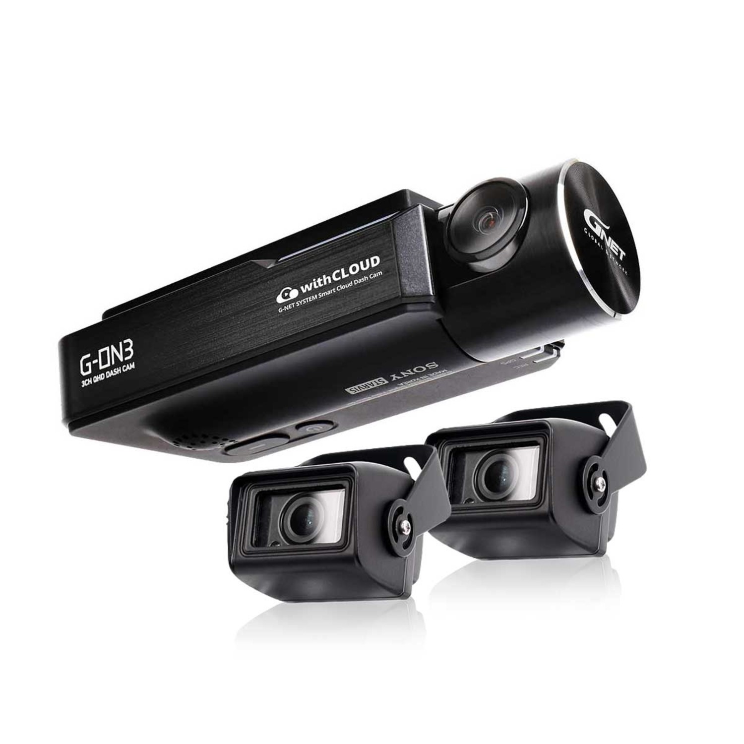 Gnet G-ON3 3CH Truck Cloud Wifi GPS 128gb dashcam - Dashcamdeal