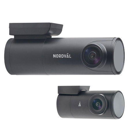 Nordväl DC102 4K 2CH Wifi GPS 32gb dashcam - Dashcamdeal