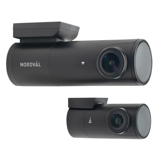 Nordväl Nordväl DC102 2K 2CH Wifi GPS 32gb dashcam