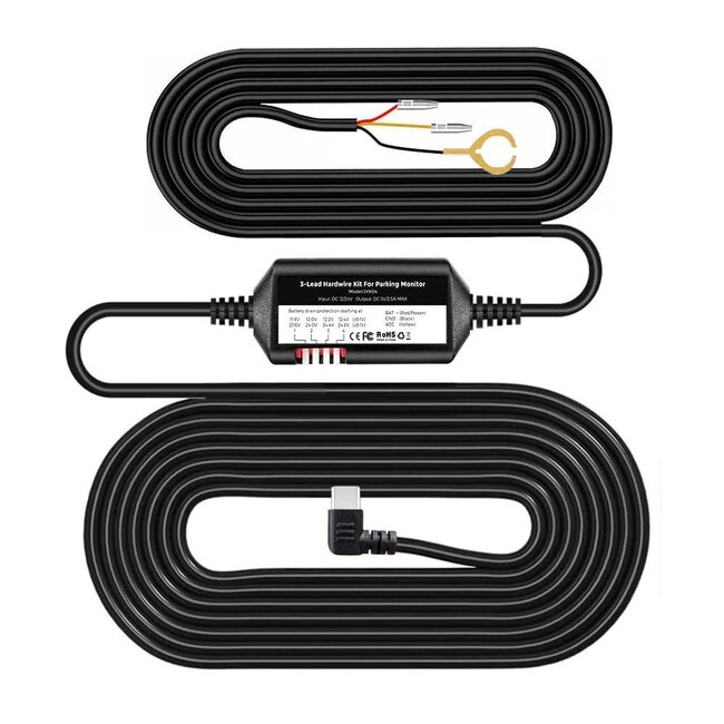 Nanocam Nanocam NH03 continuous power supply USB-C 3-wire