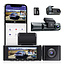 AZDome AZDome M550 Pro 3CH 4K Wifi GPS 64gb dashcam