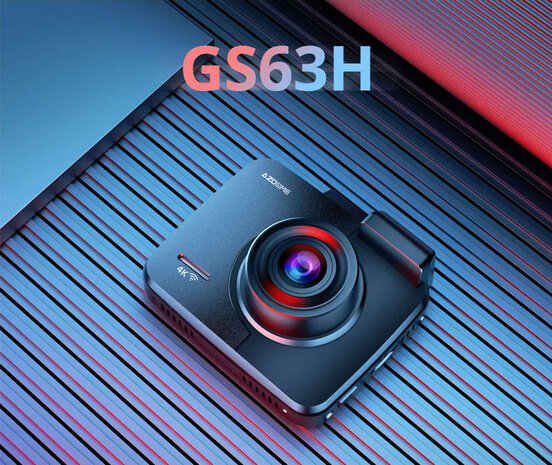 Azdome GS63H Dashcam Dual Lens - Dashcam pour voiture - Résolution Ultra 4K  - Micro SD