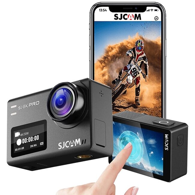 SJCAM SJCAM SJ8 Pro 4K 60fps Dual screen Wifi action cam and dashcam