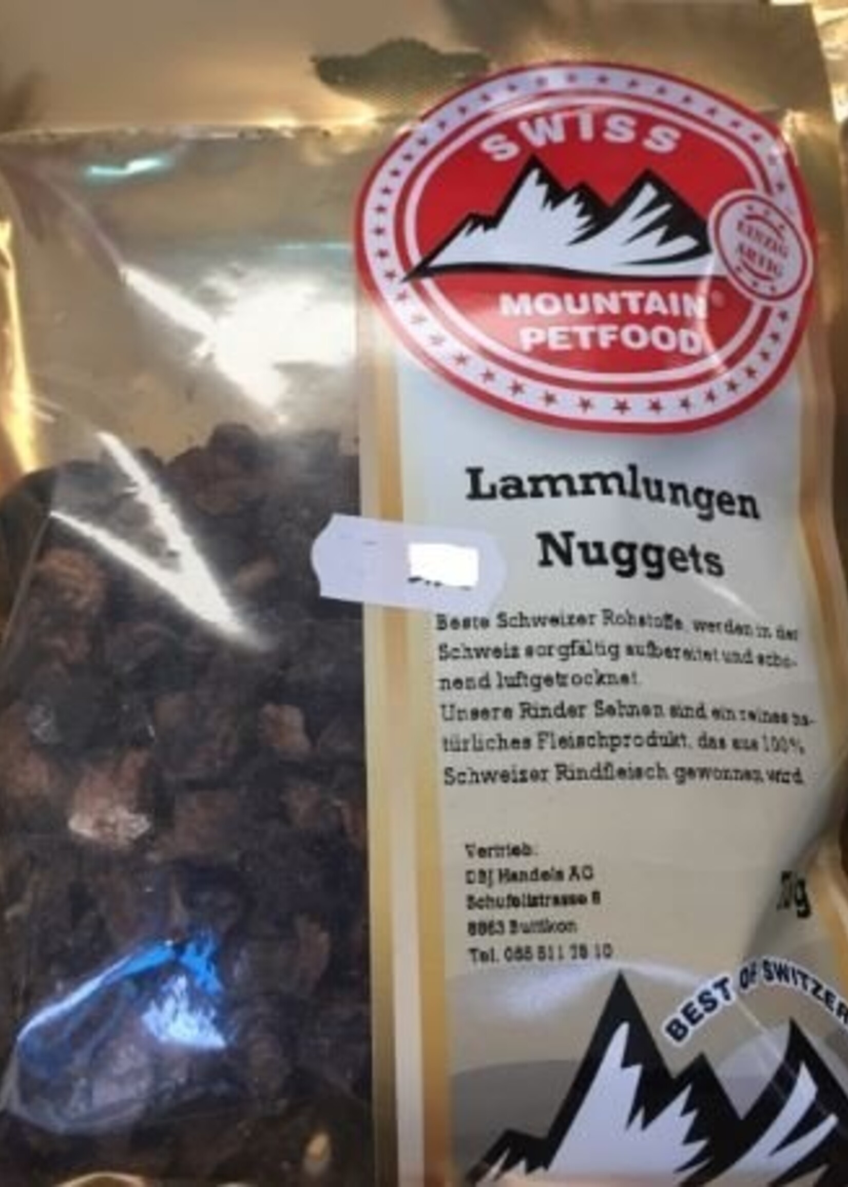 Swiss Mountain Pet Food Lammlungen Nuggets
