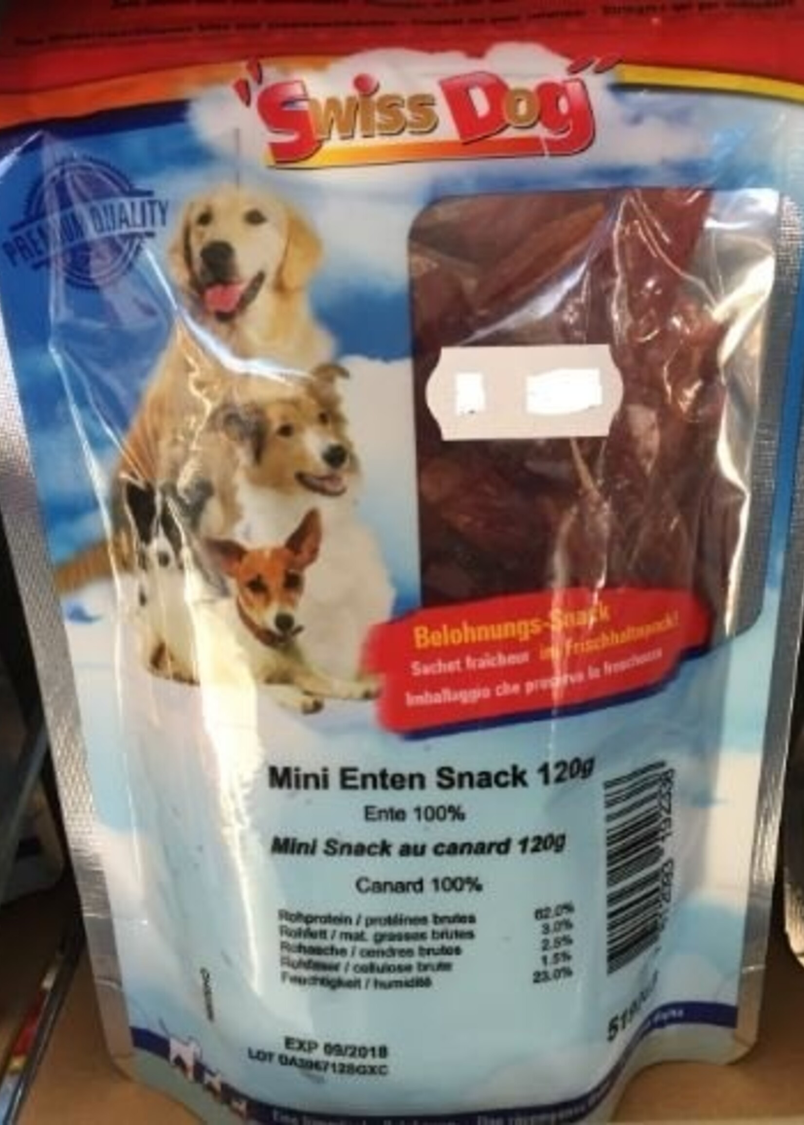 Swiss Dog Swiss Dog Mini Enten Snack