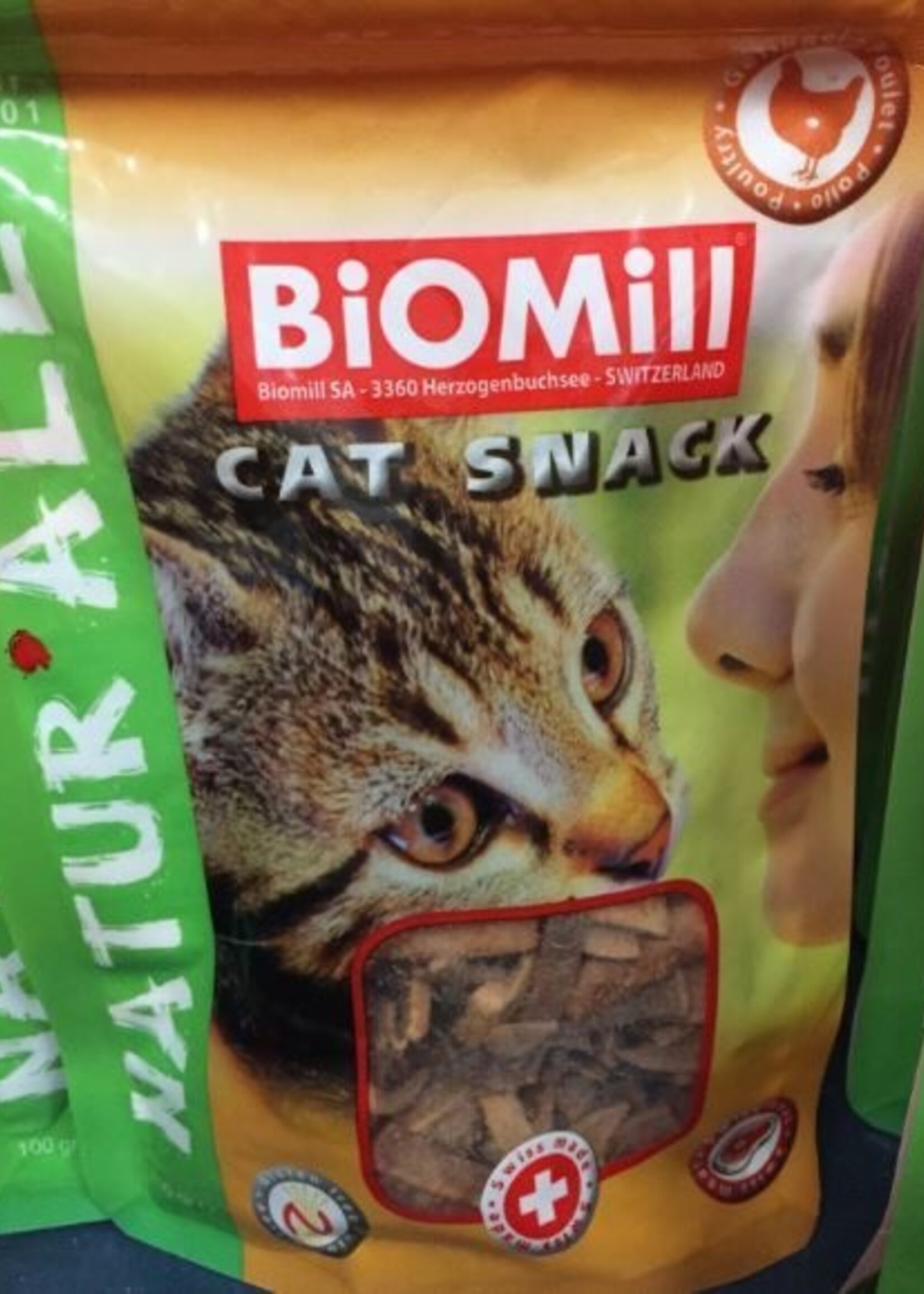 Biomill Biomill Natur All Cat Snack Geflügel