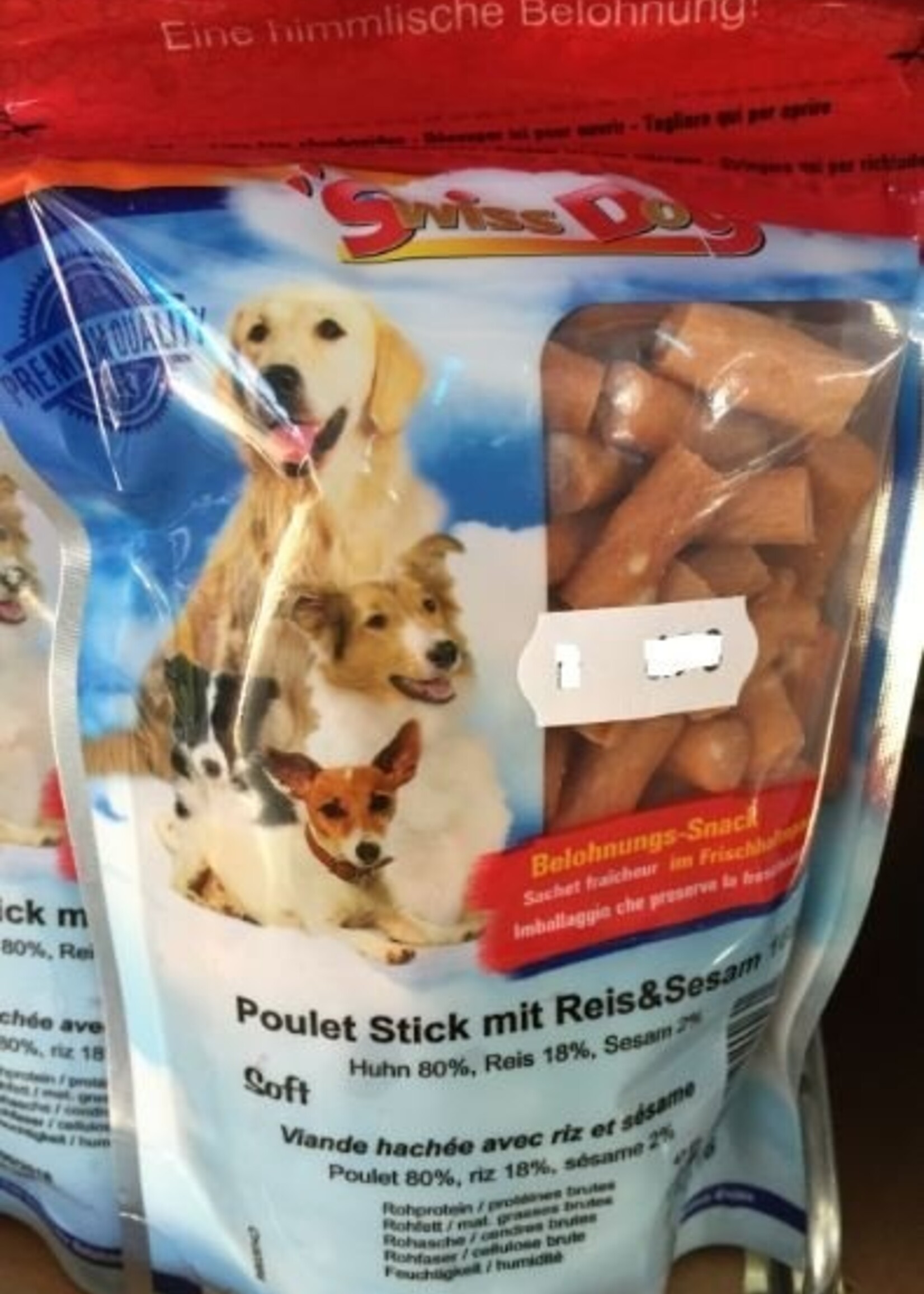 Swiss Dog Swiss Dog Poulet Stick mit Reis & Sesam