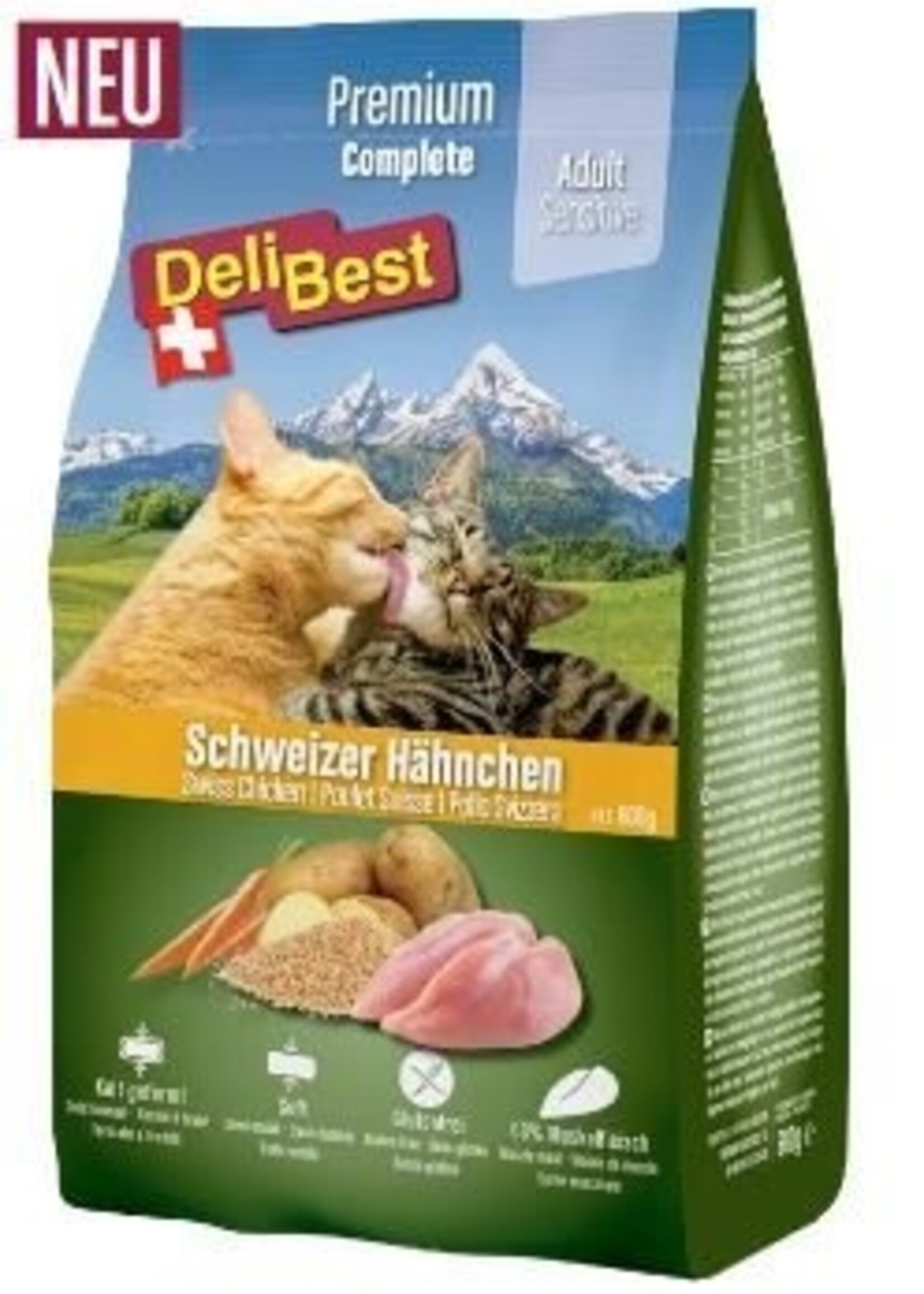 DeliBest DeliBest Premium Complete Adult Sensitive Schweizer Hähnchen