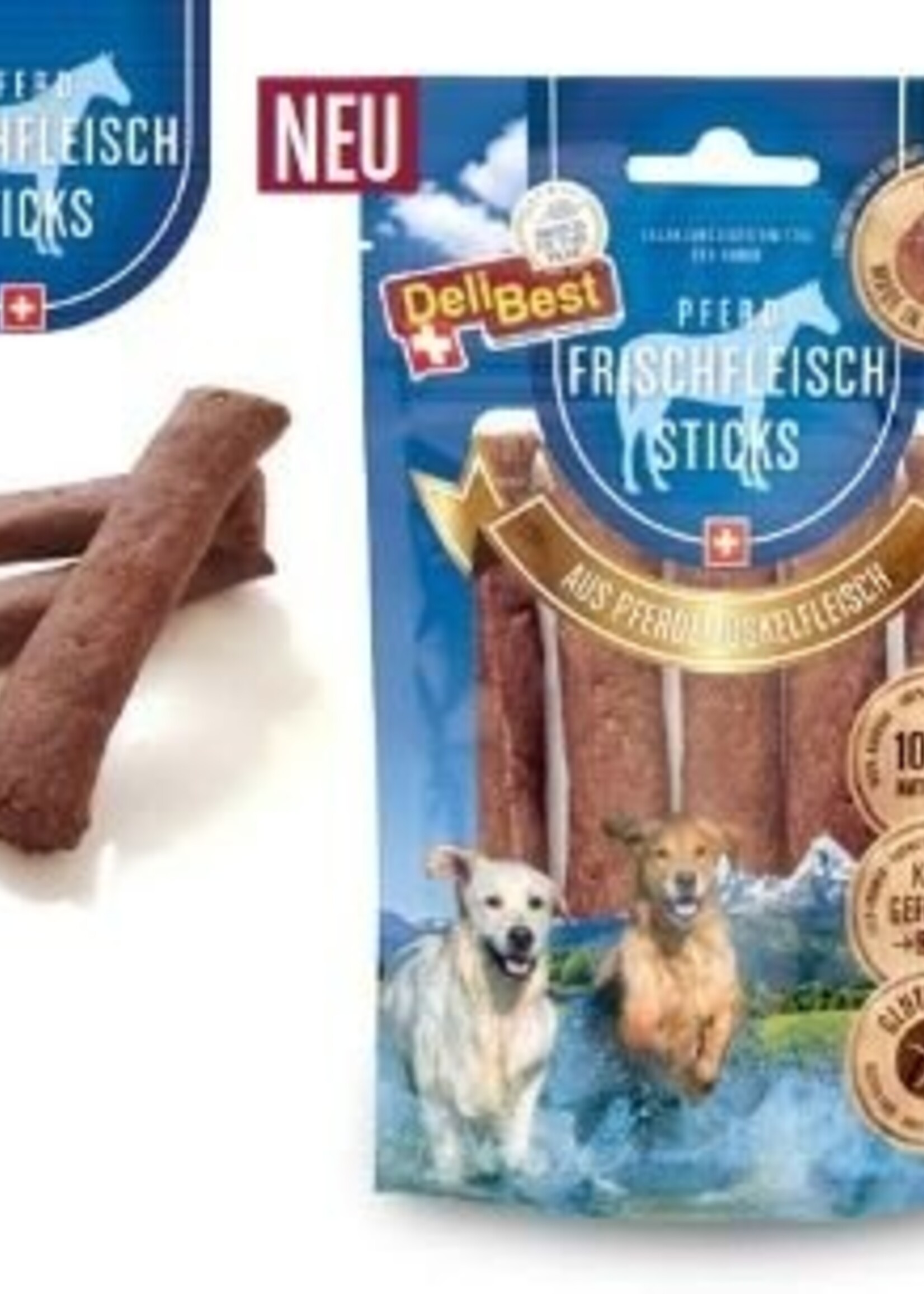 DeliBest Frischfleisch Stick aus Pferdefleisch