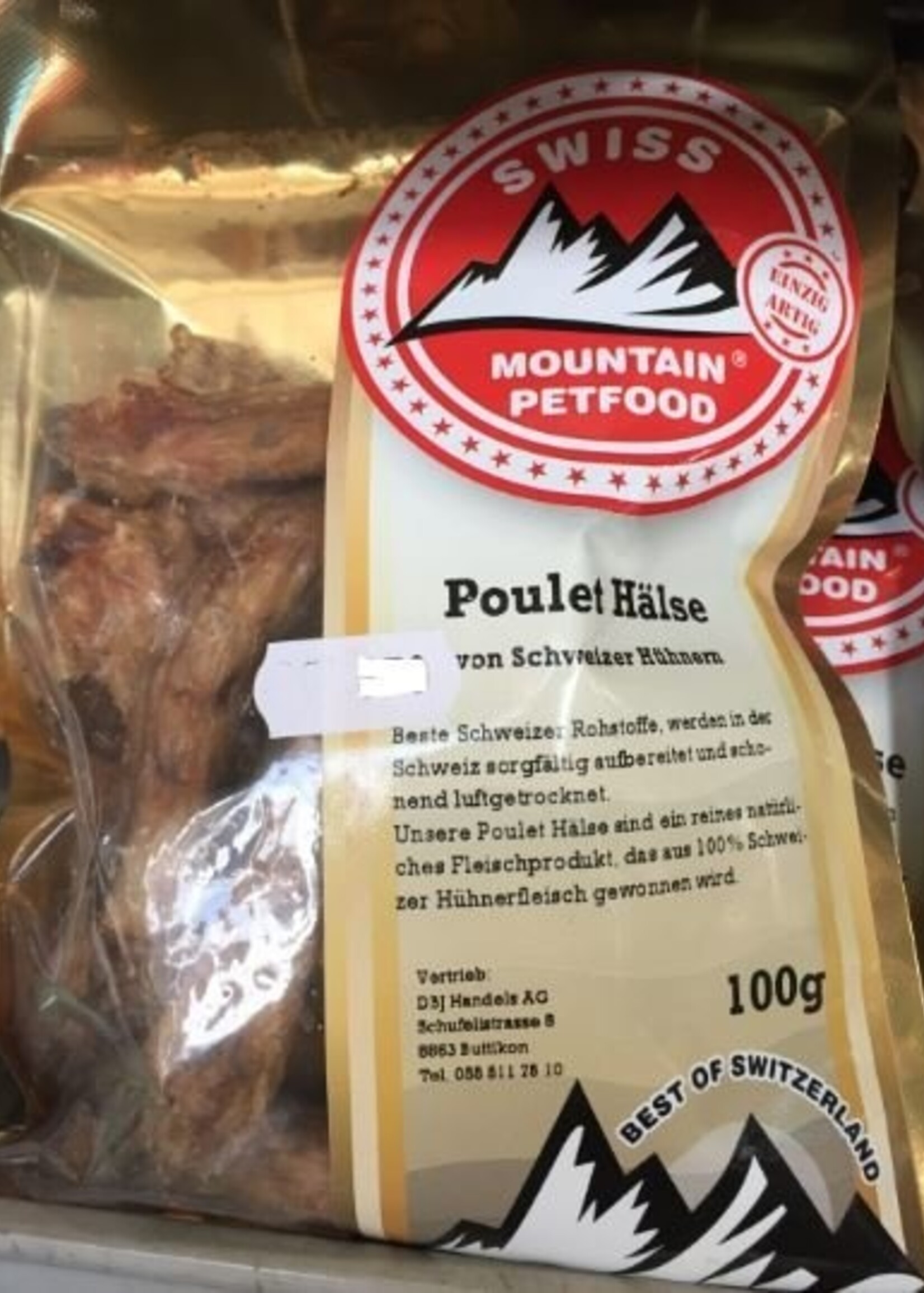 Swiss Mountain Pet Food Poulet Hälse