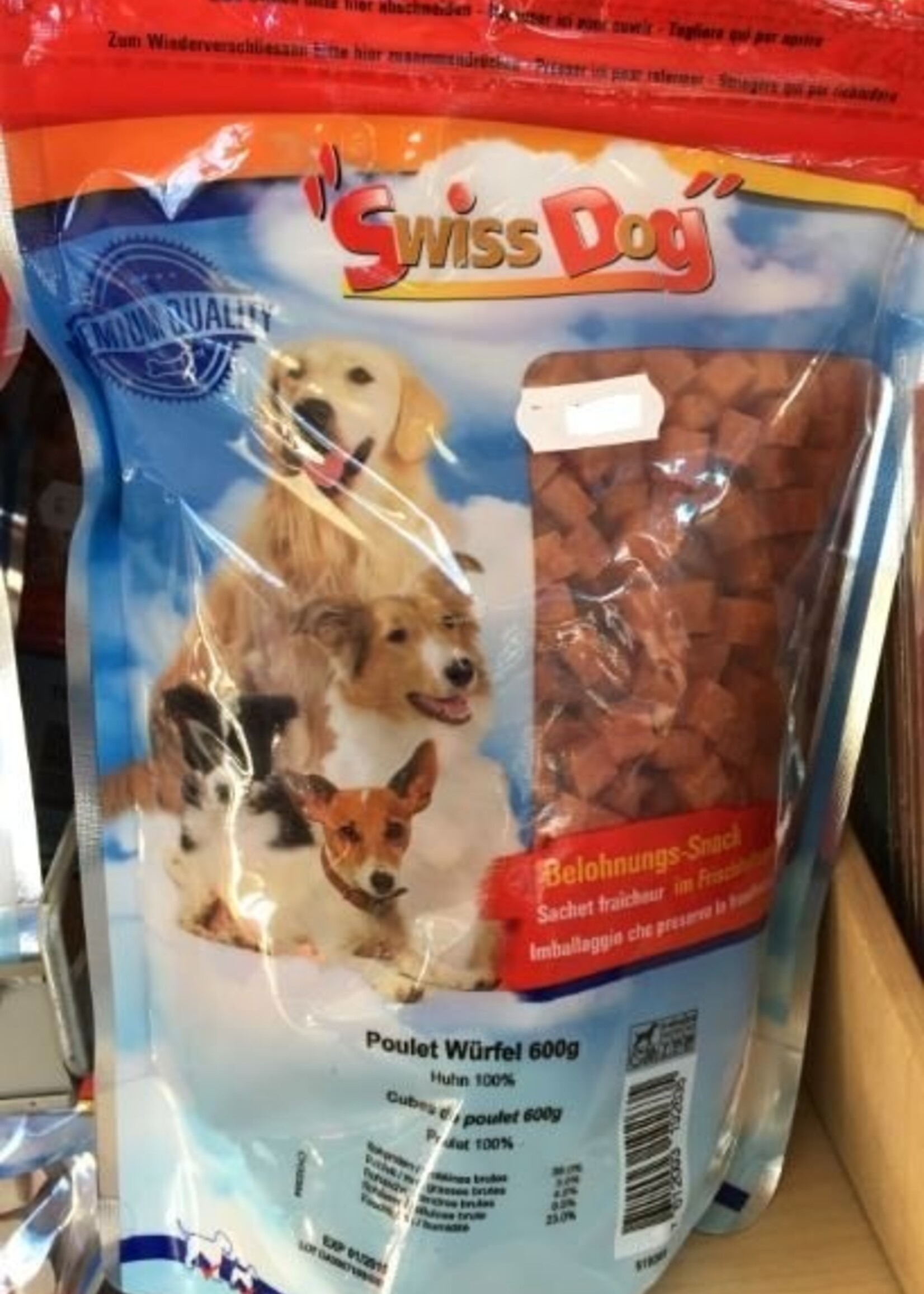 Swiss Dog Swiss Dog Poulet Würfel