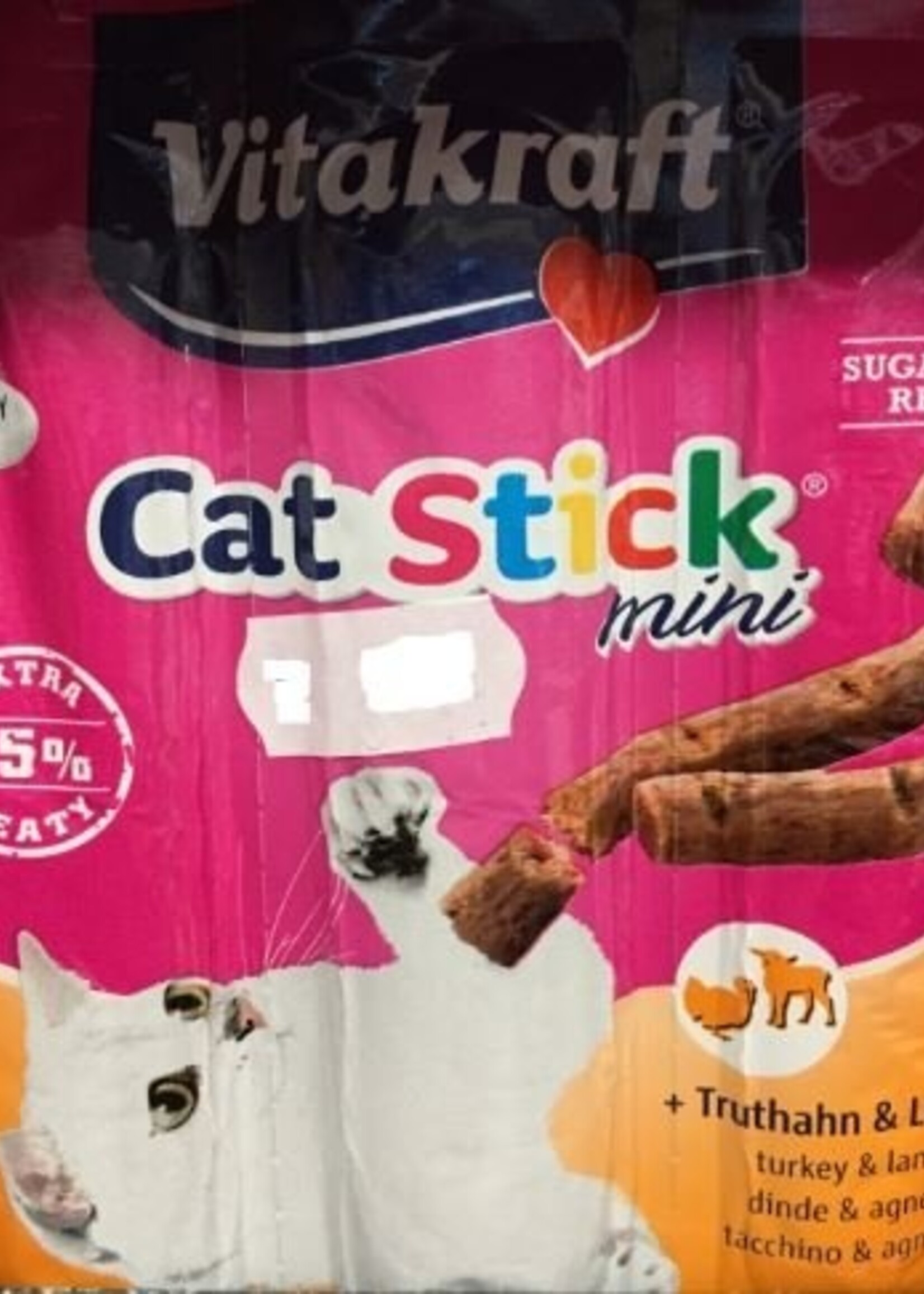 Vitakraft Vitakraft Cat Stick Mini Truthahn & Lamm