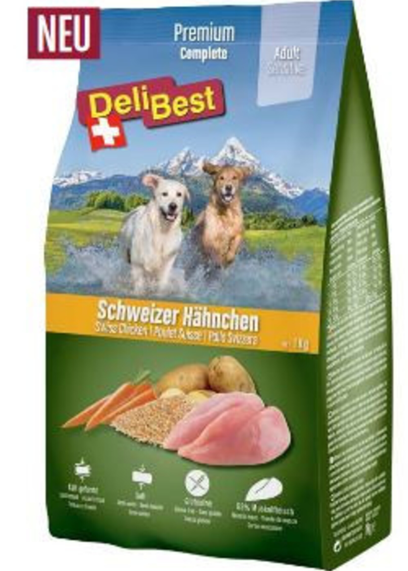 DeliBest DeliBest Premium Complete Adult Sensitive Schweizer Hähnchenfleisch