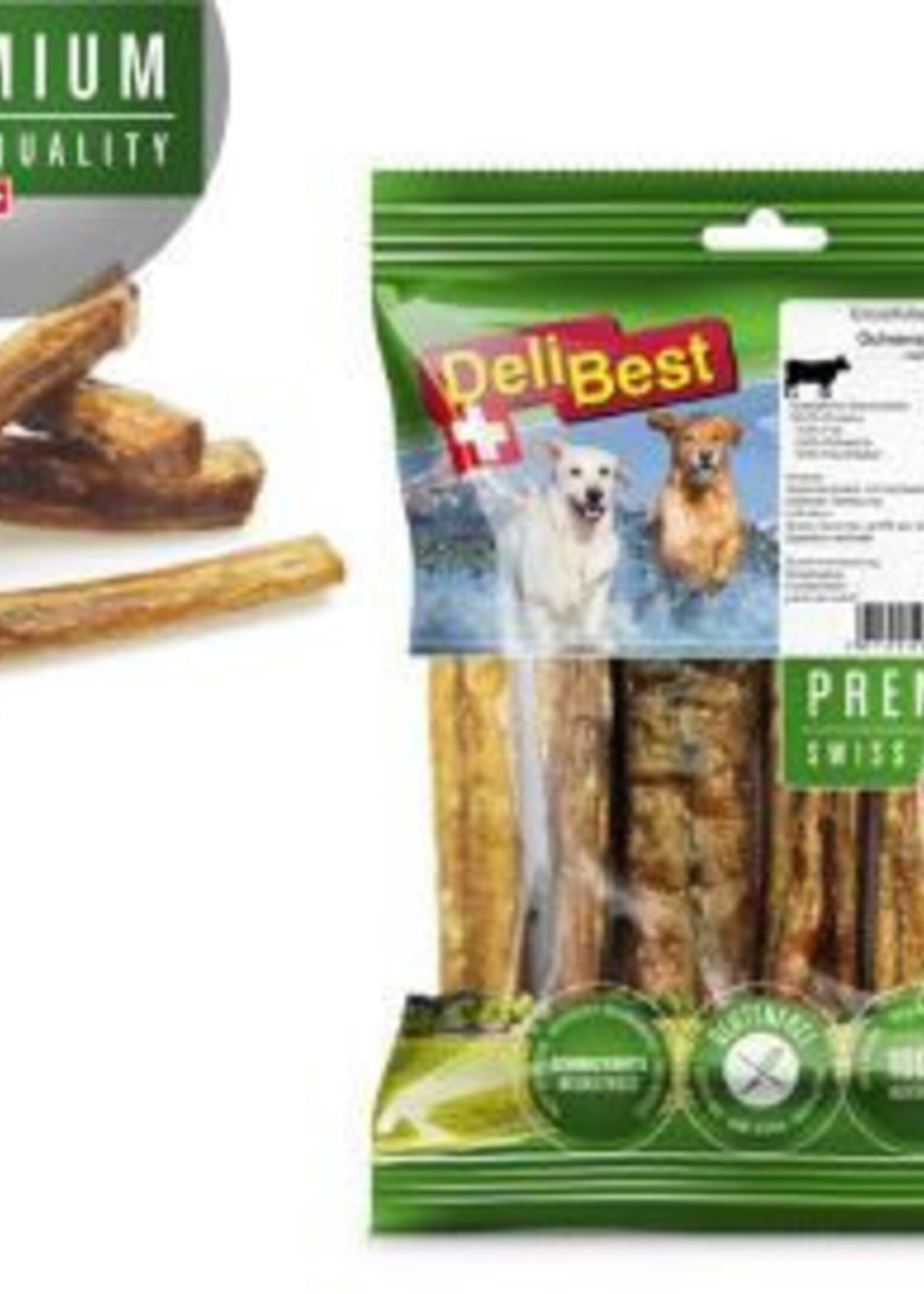 DeliBest Premium Ochsenziemer ca. 15cm Gourmet