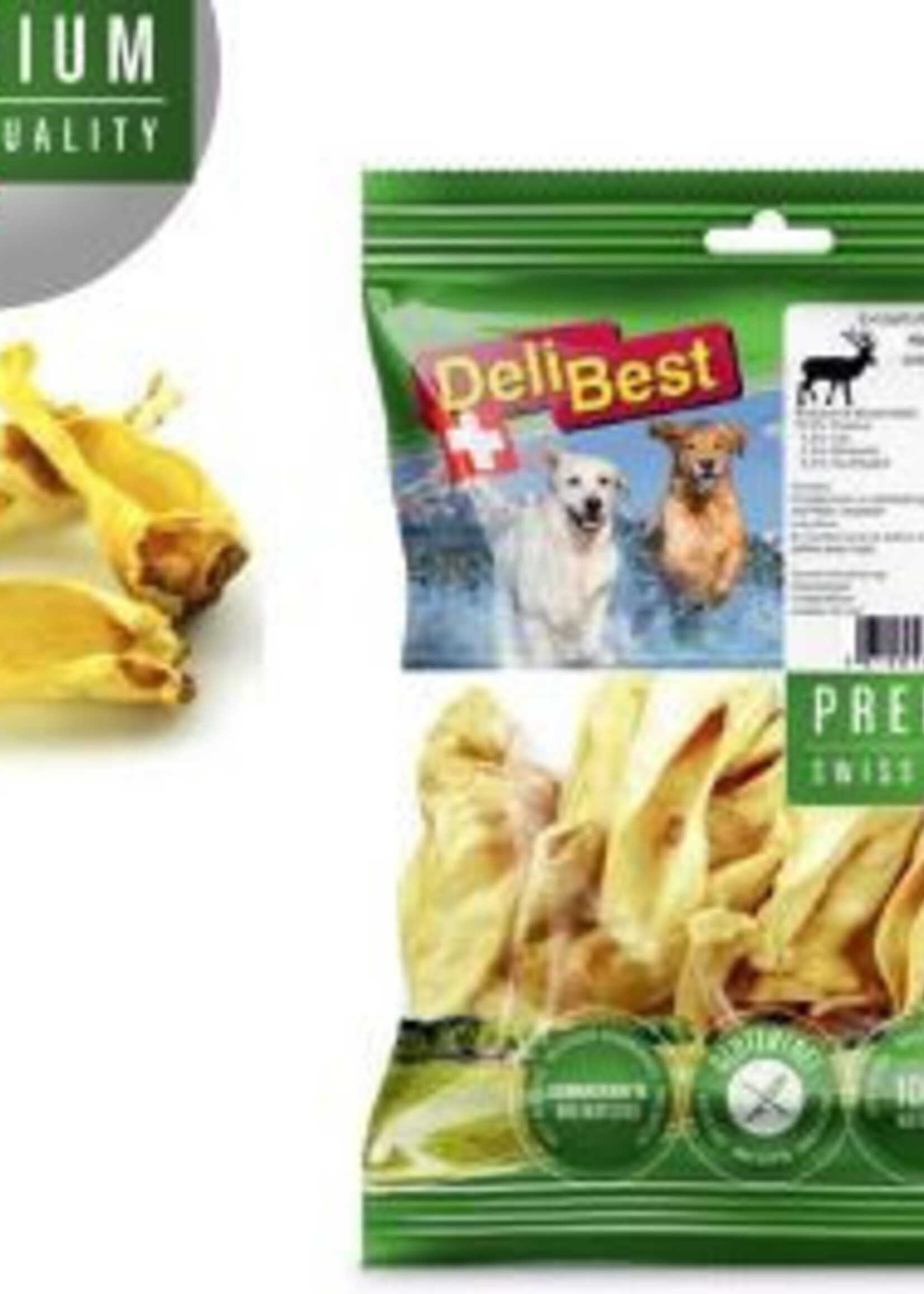 DeliBest Premium Hirschohren mit einer Spur Malz veredelt