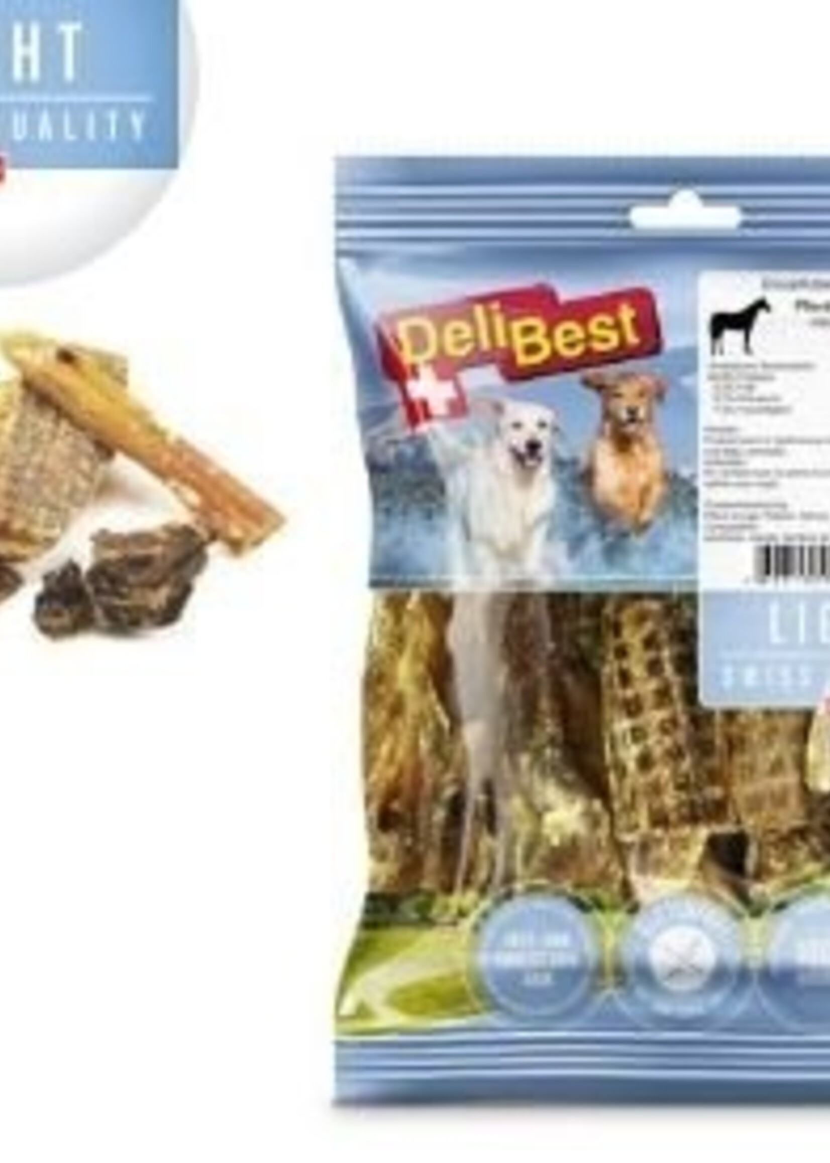 DeliBest Light Pferde Trockenfleisch Mix