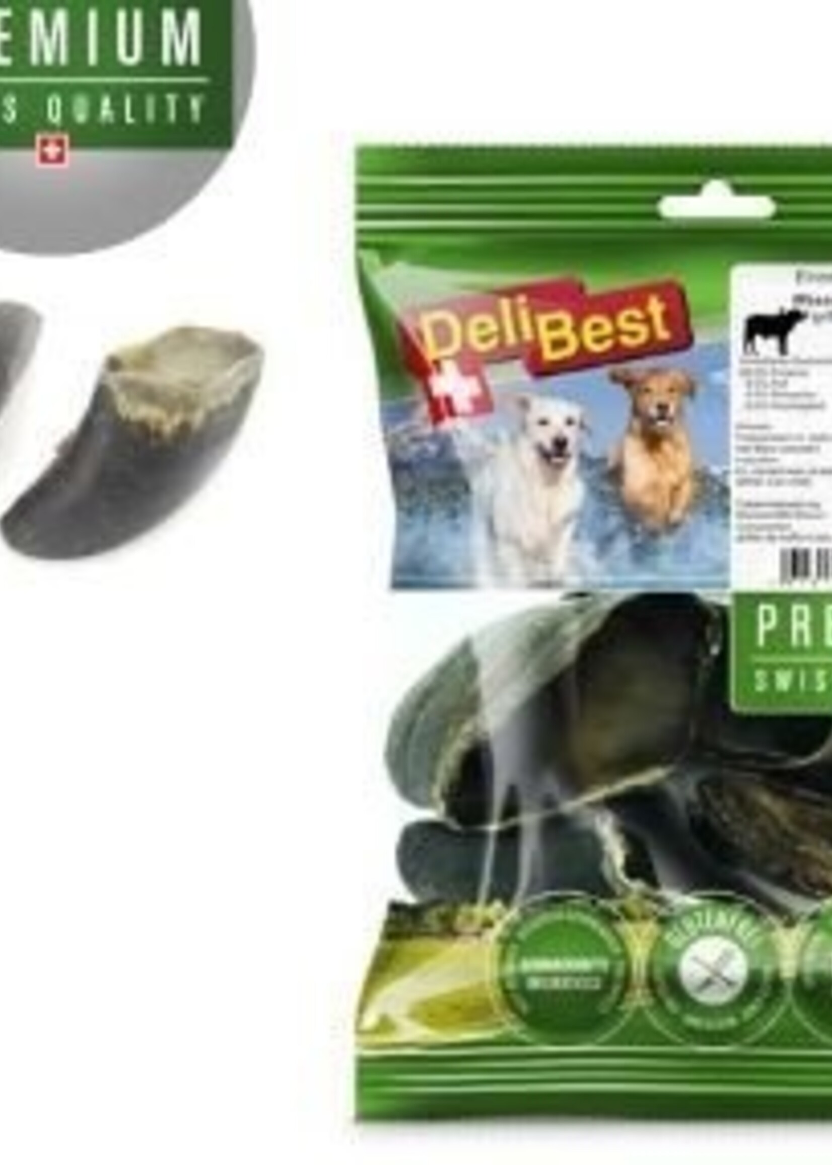 DeliBest Premium Wasserbüffel Hornschuhe