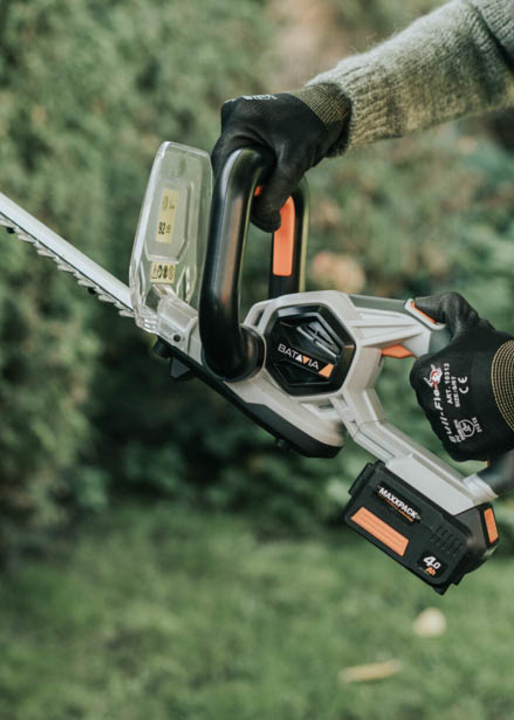 Batavia Akku-Heckenschere - 18V | Exkl. Akku und Ladegerät | MaxxPack Akku-Plattform