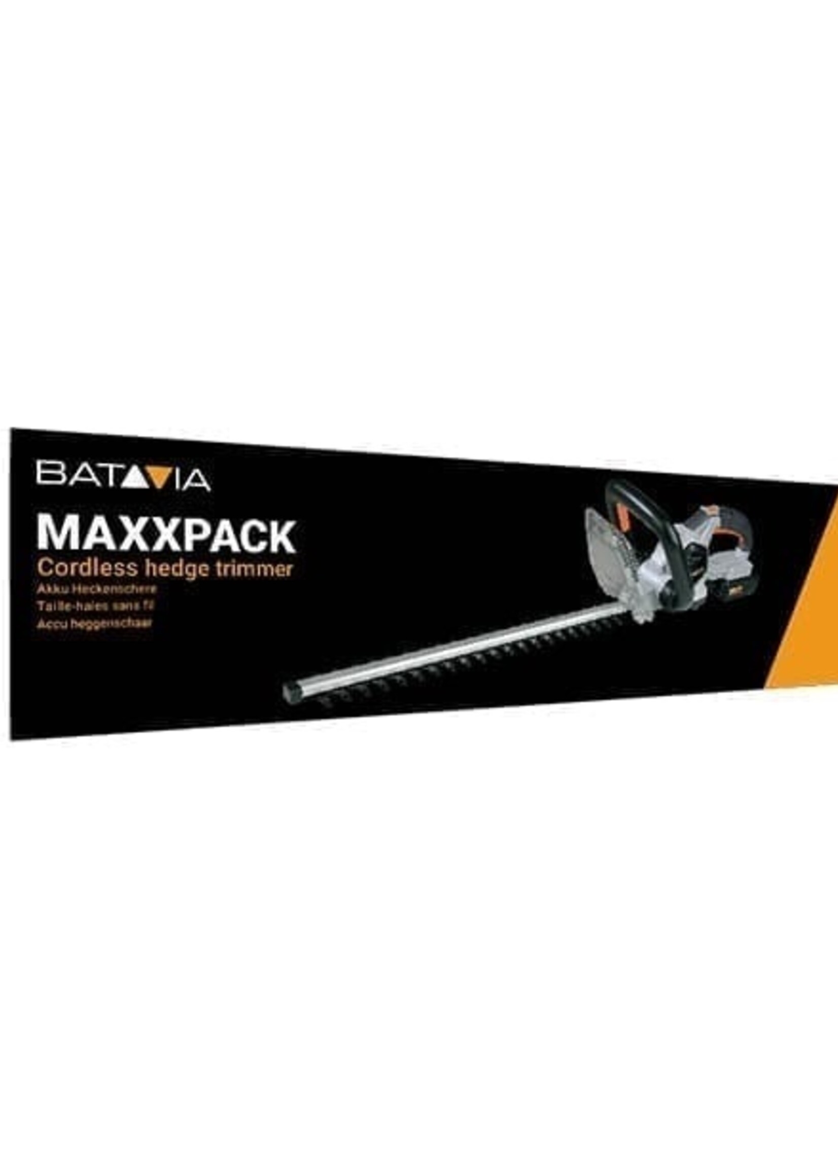 Batavia Akku-Heckenschere - 18V | Exkl. Akku und Ladegerät | MaxxPack Akku-Plattform