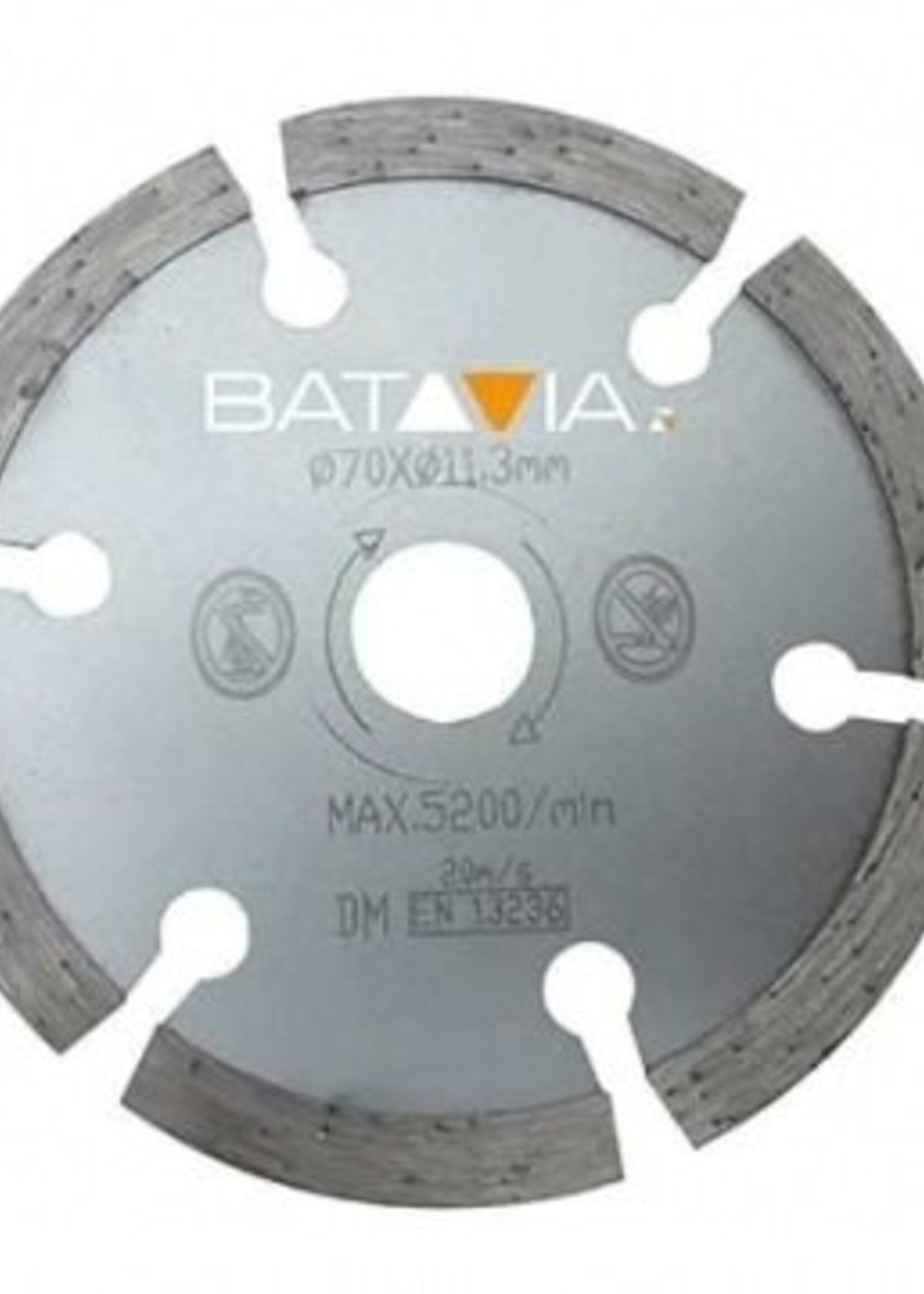 Batavia RACER Diamantklingen - 2 Stück -∅ 70 MM x 1,8 mm Work Zone