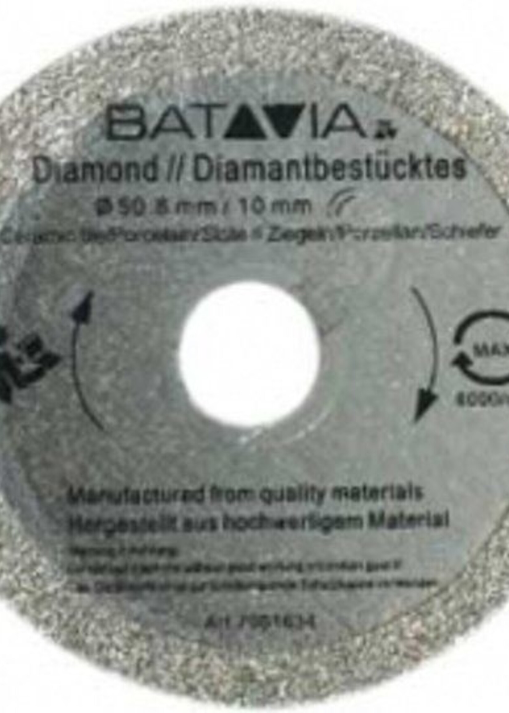 Batavia RACER Diamantklingen - 2 Stück -∅ 50 x 1,45 mm MM Work Zone