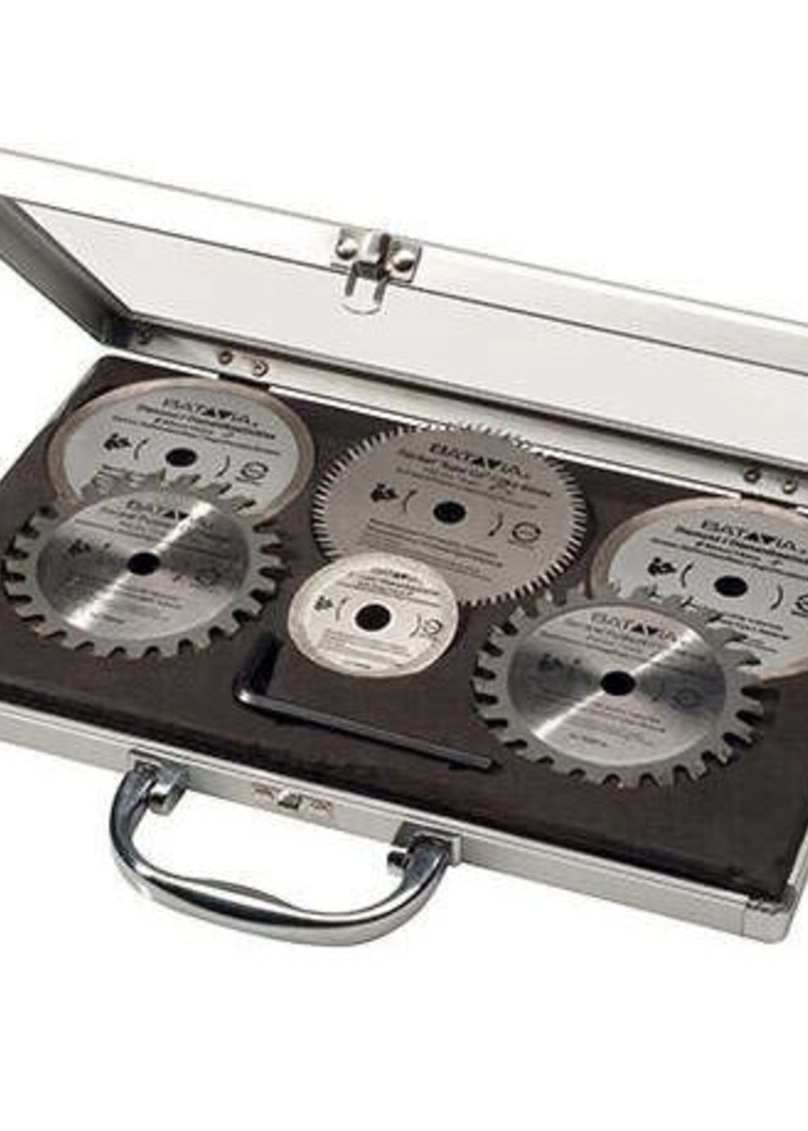 Batavia MAXX SAW & XXL SPEED SAW Sägeblatt-Set - 6-teilig - im Aluminiumkoffer