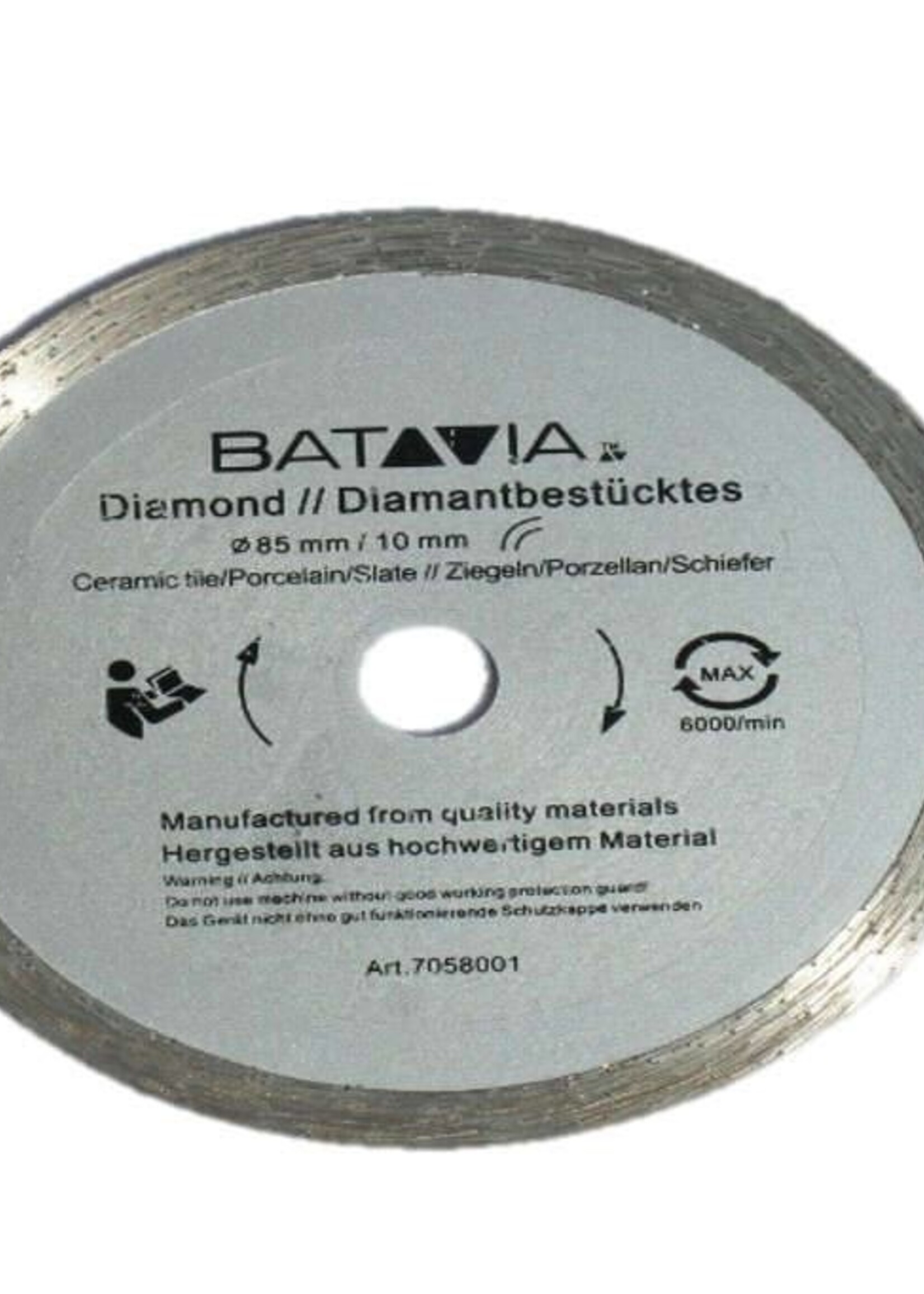 Batavia MAXX SAW & XXL SPEED SAW Sägeblatt-Set - 6-teilig - im Aluminiumkoffer