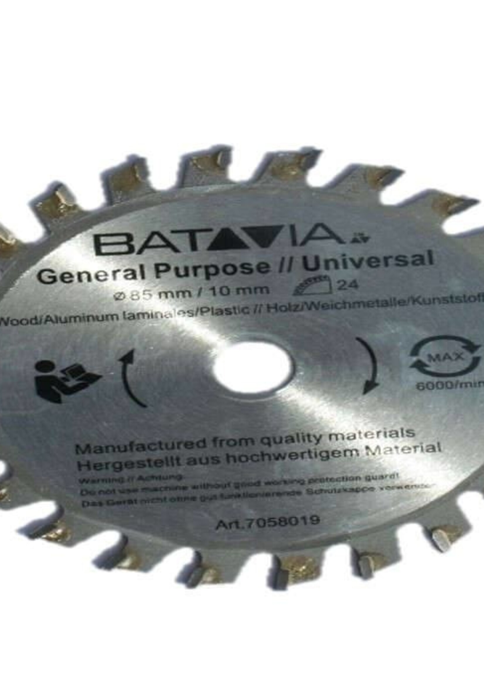 Batavia MAXX SAW & XXL SPEED SAW Sägeblatt-Set - 6-teilig - im Aluminiumkoffer