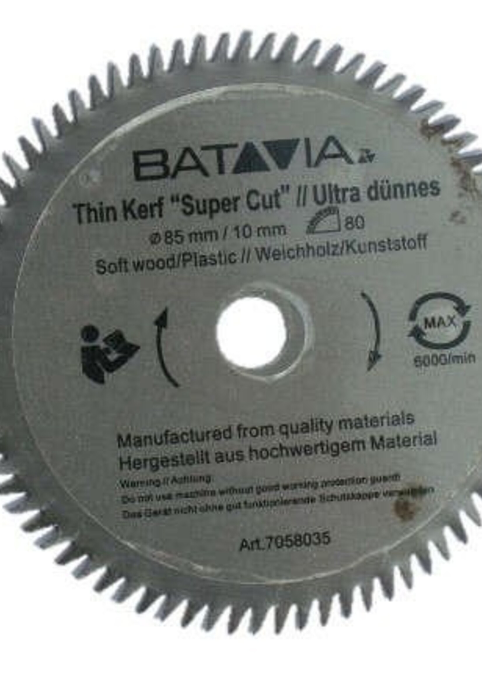 Batavia MAXX SAW & XXL SPEED SAW Sägeblatt-Set - 6-teilig - im Aluminiumkoffer