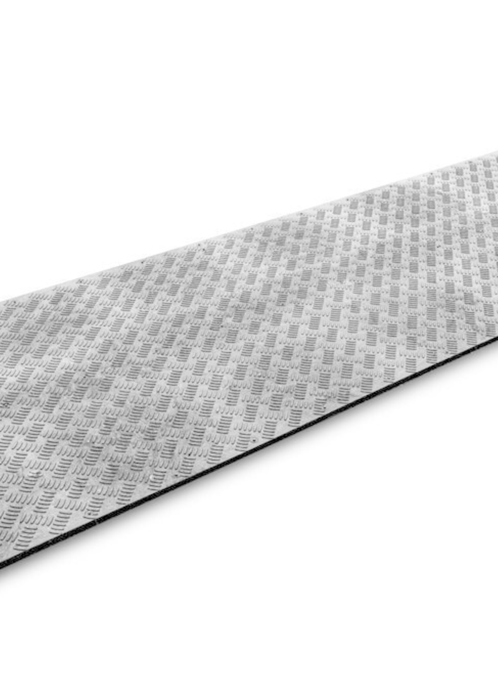 Kunststof rijplaat 300x100x2cm - 1 zijde profiel