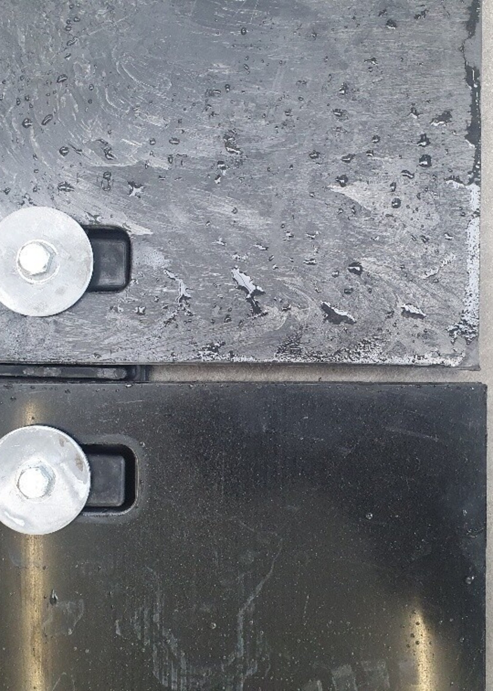 Koppelstuk kunststof rijplaten