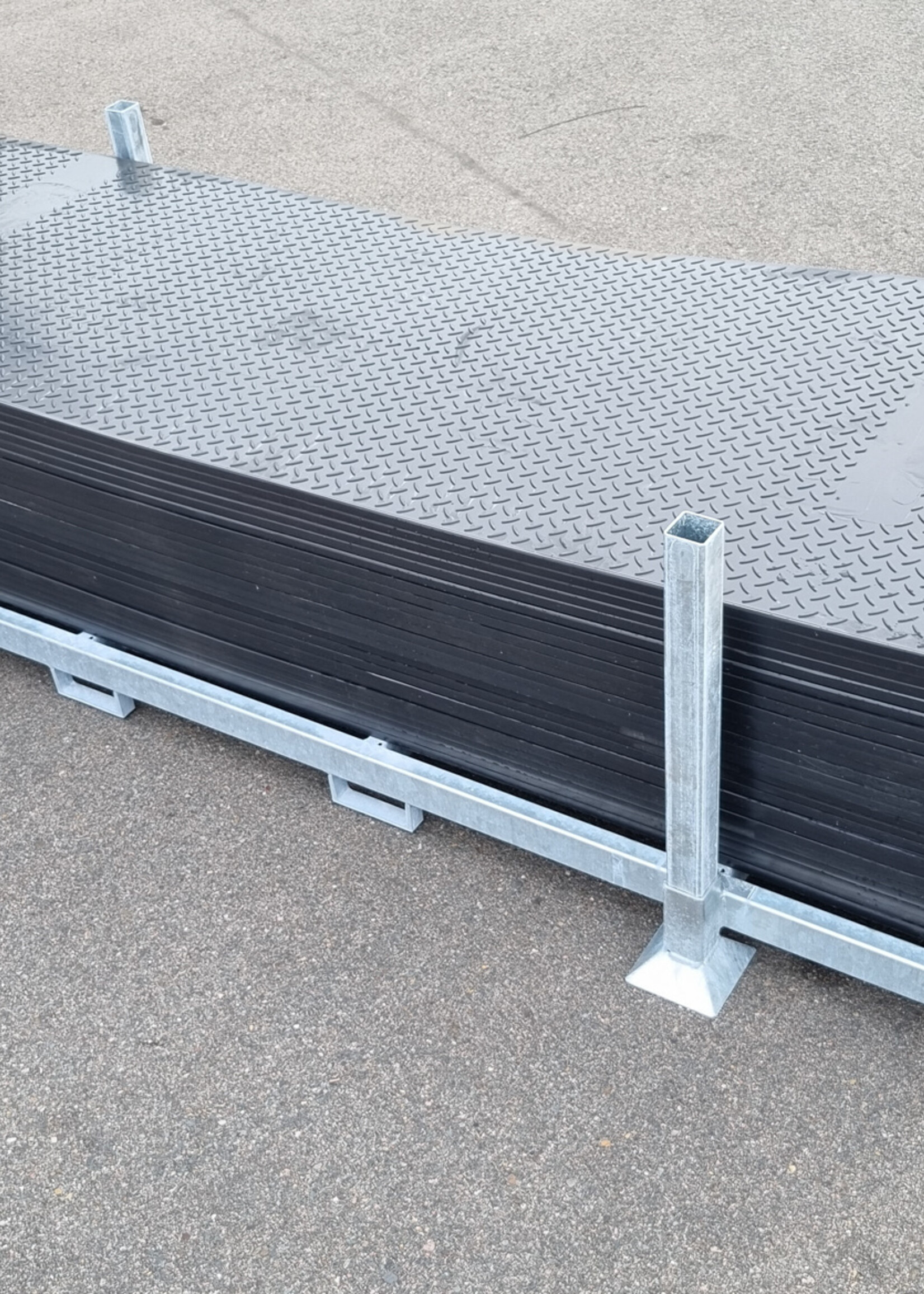 Stapelbok + 25 rijplaten 300X100X2cm - HD - COMPLETE SET