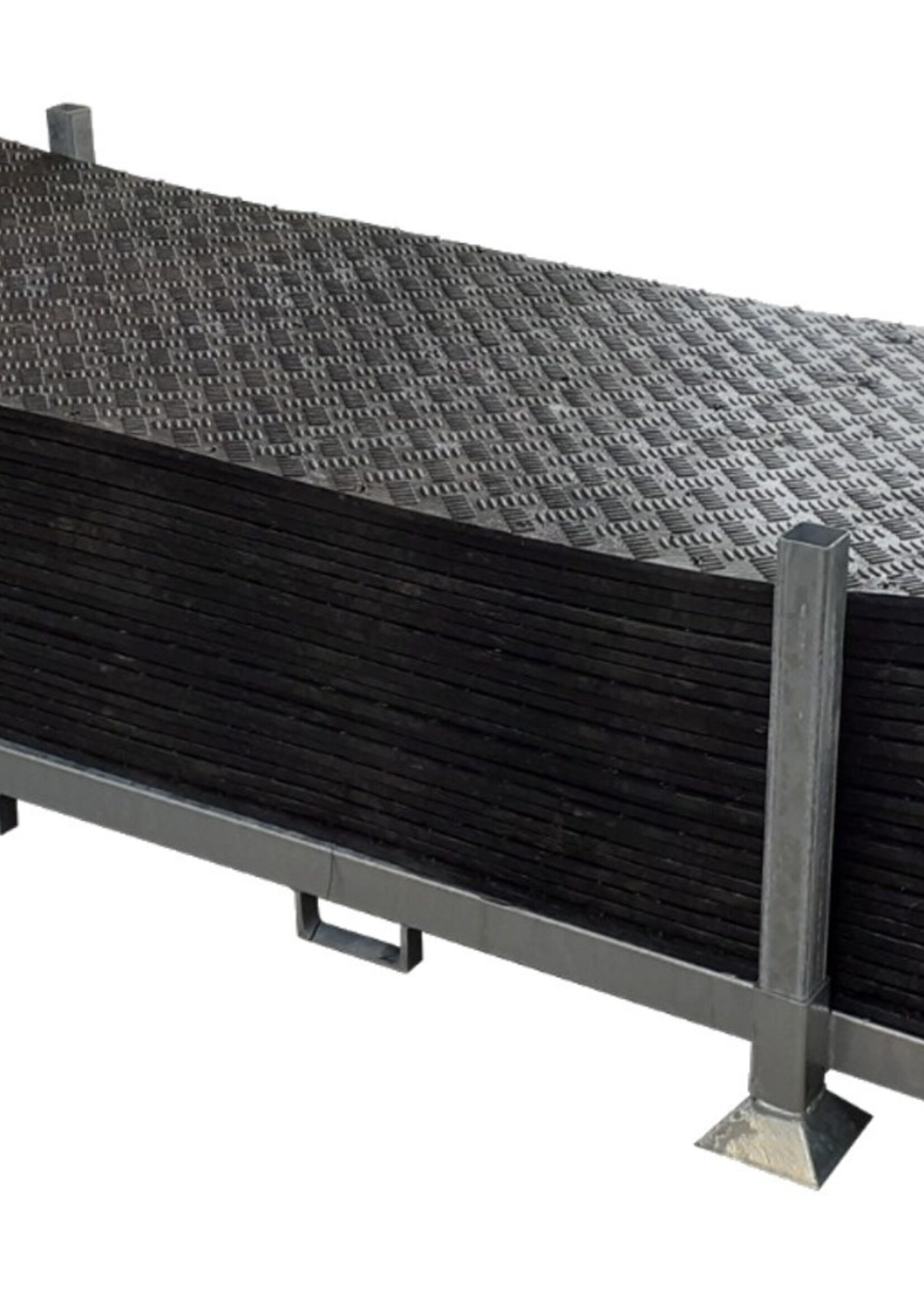 Stapelbok + 25 rijplaten 300X100X2cm COMPLETE SET