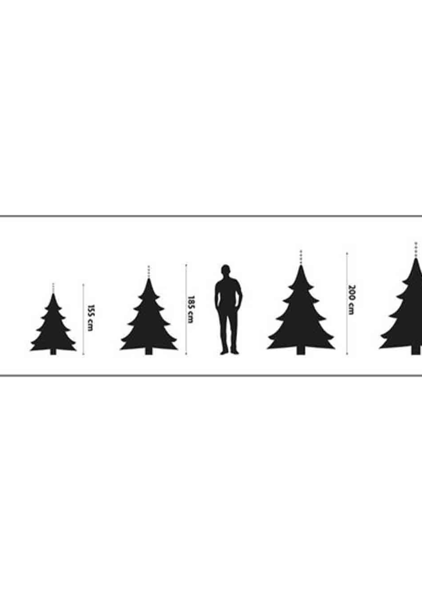 Black Box Brampton kunstkerstboom | groen met LED lampjes | 185cm