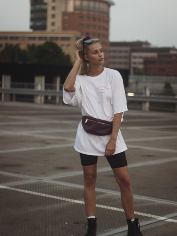 YOU ARE SPECIAL "In Memory Of When I Cared" White T-shirt Dress