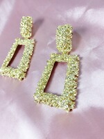 YOU ARE SPECIAL ''Sparkle babys'' Gold Earrings