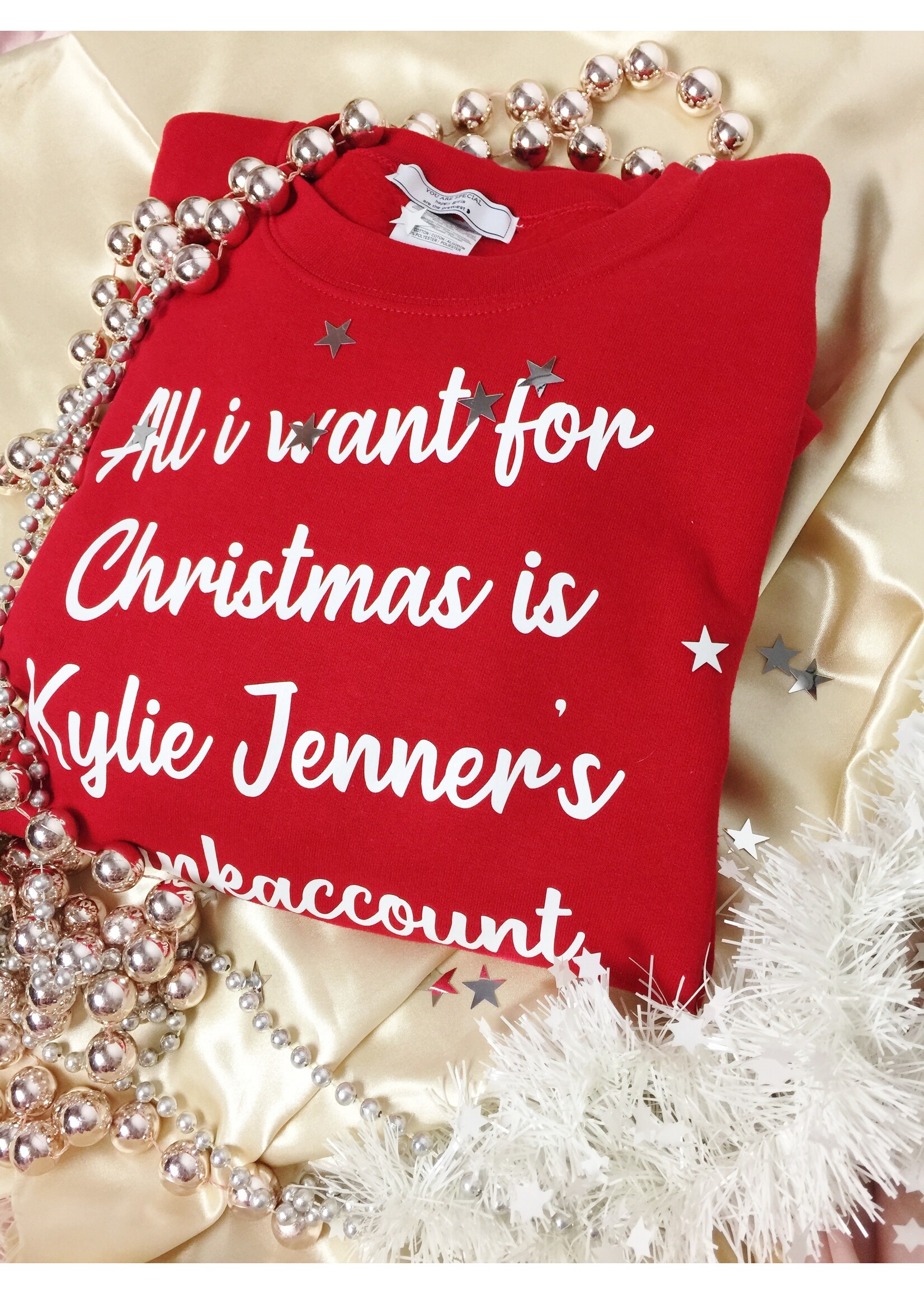 YOU ARE SPECIAL ''All I Want For Christmas '' Sweater