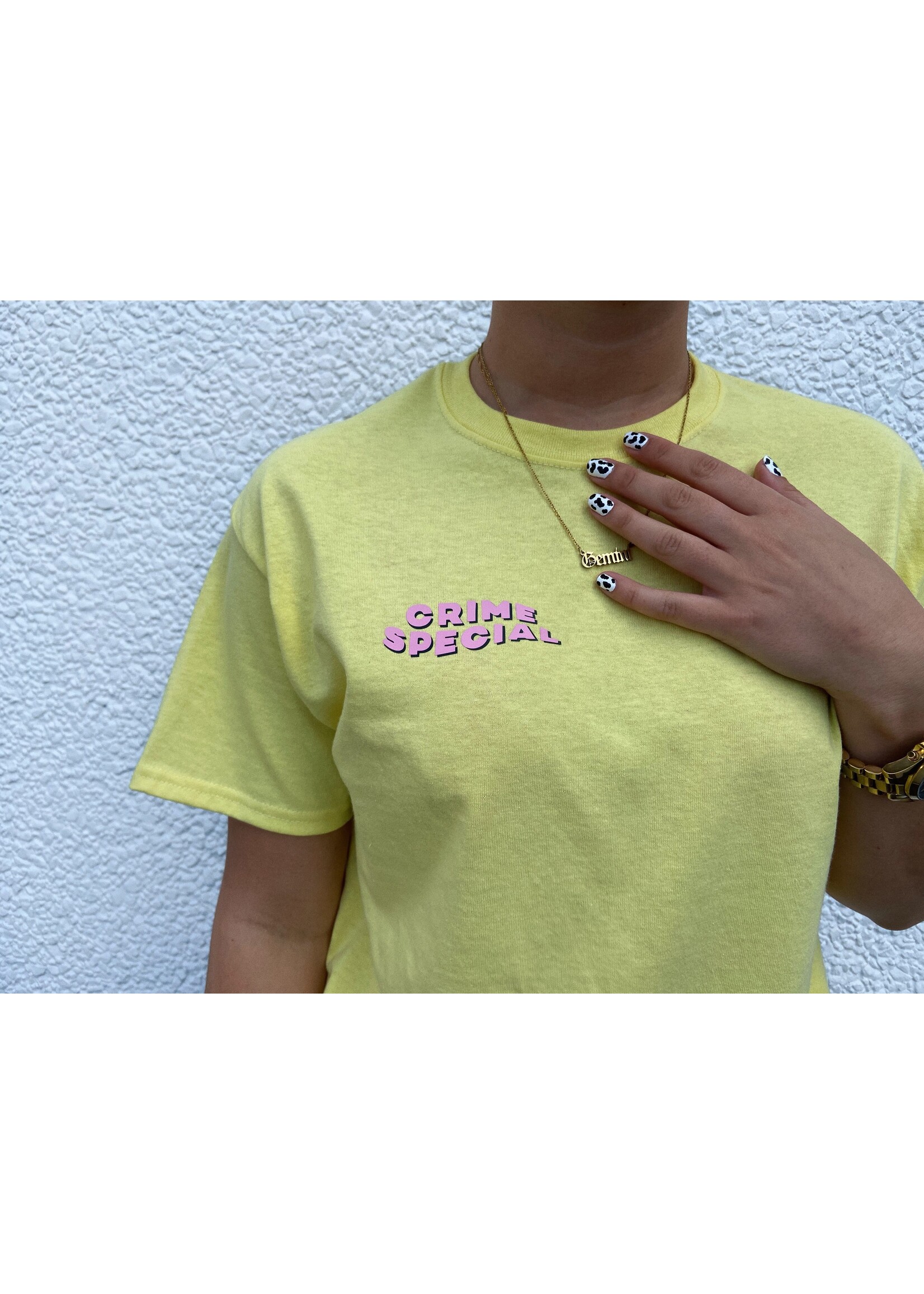 YOU ARE SPECIAL "Crime Special" Yellow T-Shirt