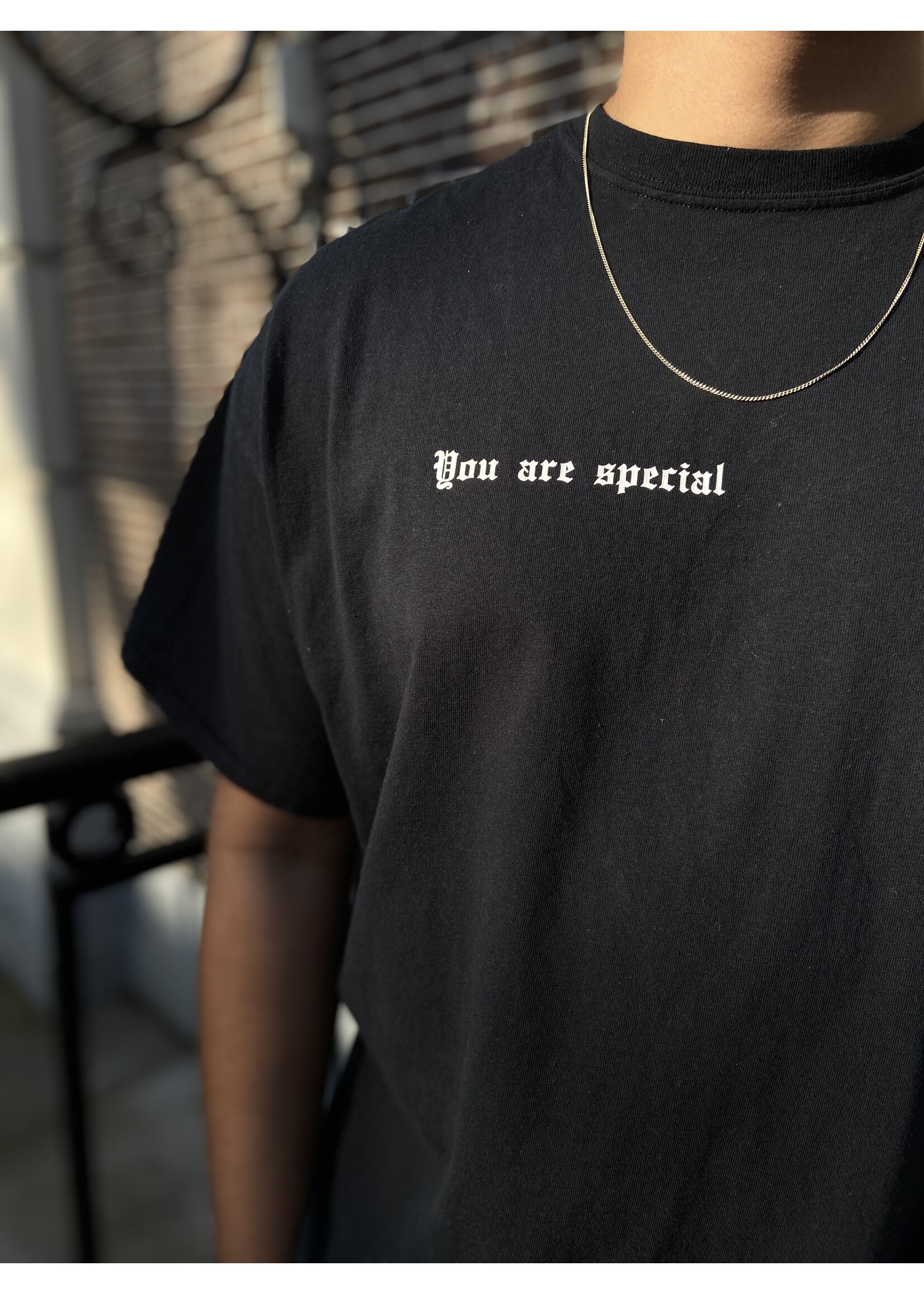 YOU ARE SPECIAL ''Ted'' Black T-shirt
