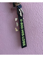 YOU ARE SPECIAL "0-800-HIS-LOSS" Black Keychain