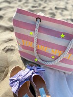 YOU ARE SPECIAL "Beach Baby Beach" Pink Beachbag