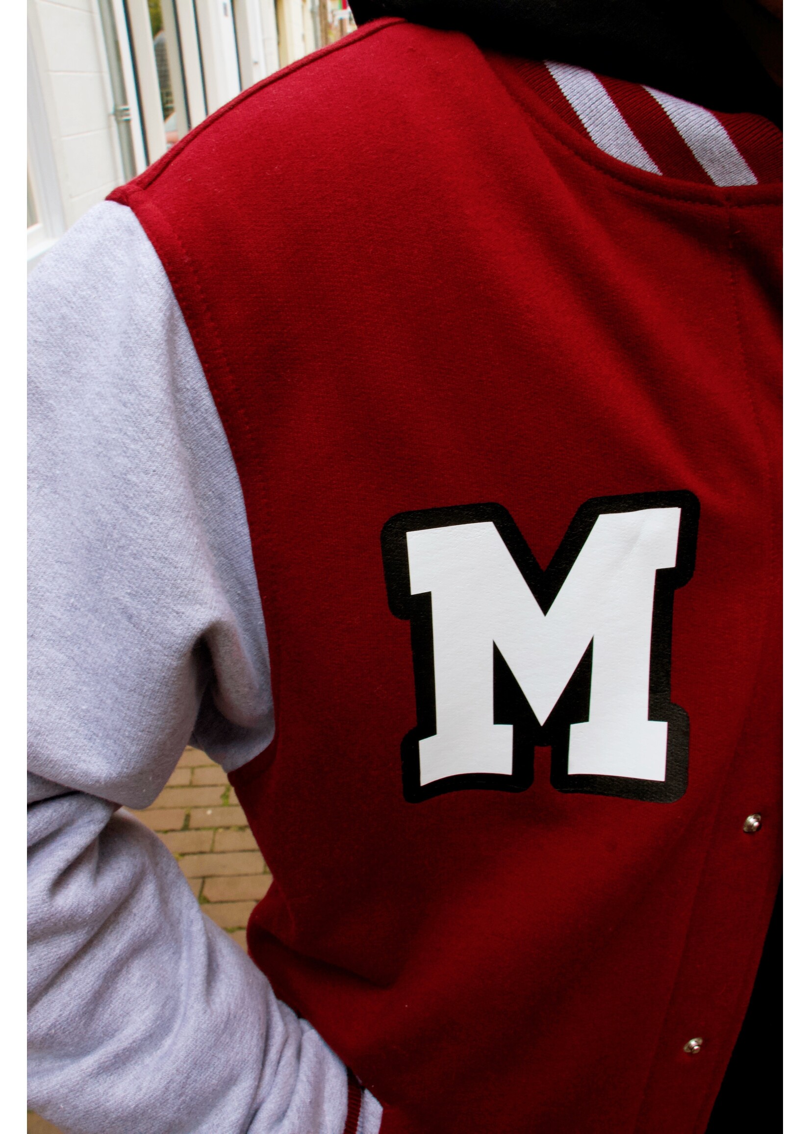 YOU ARE SPECIAL ''Tiger Burgundy'' baseball jacket unisex