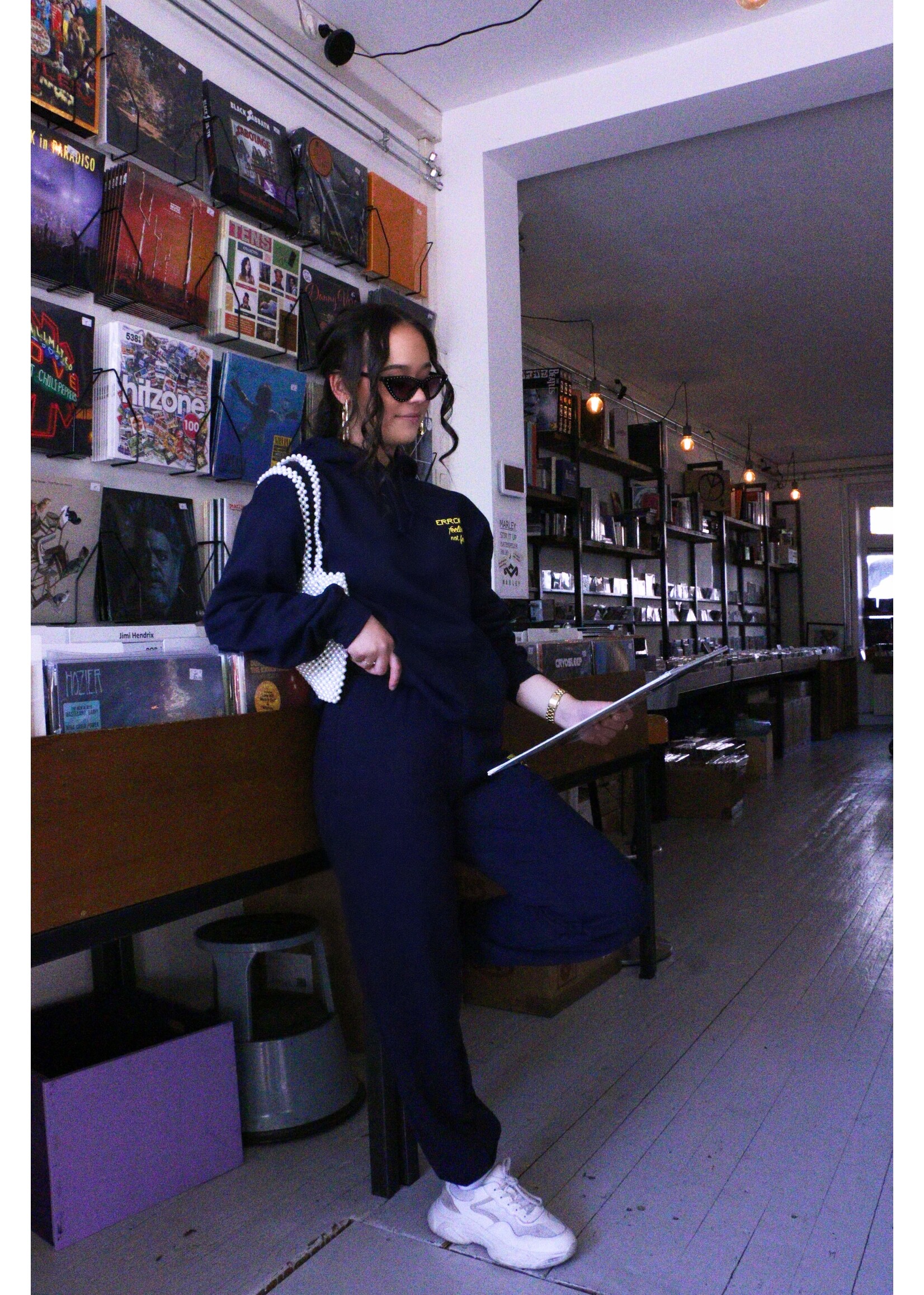 YOU ARE SPECIAL "Feelings Not Found" Navy Tracksuit