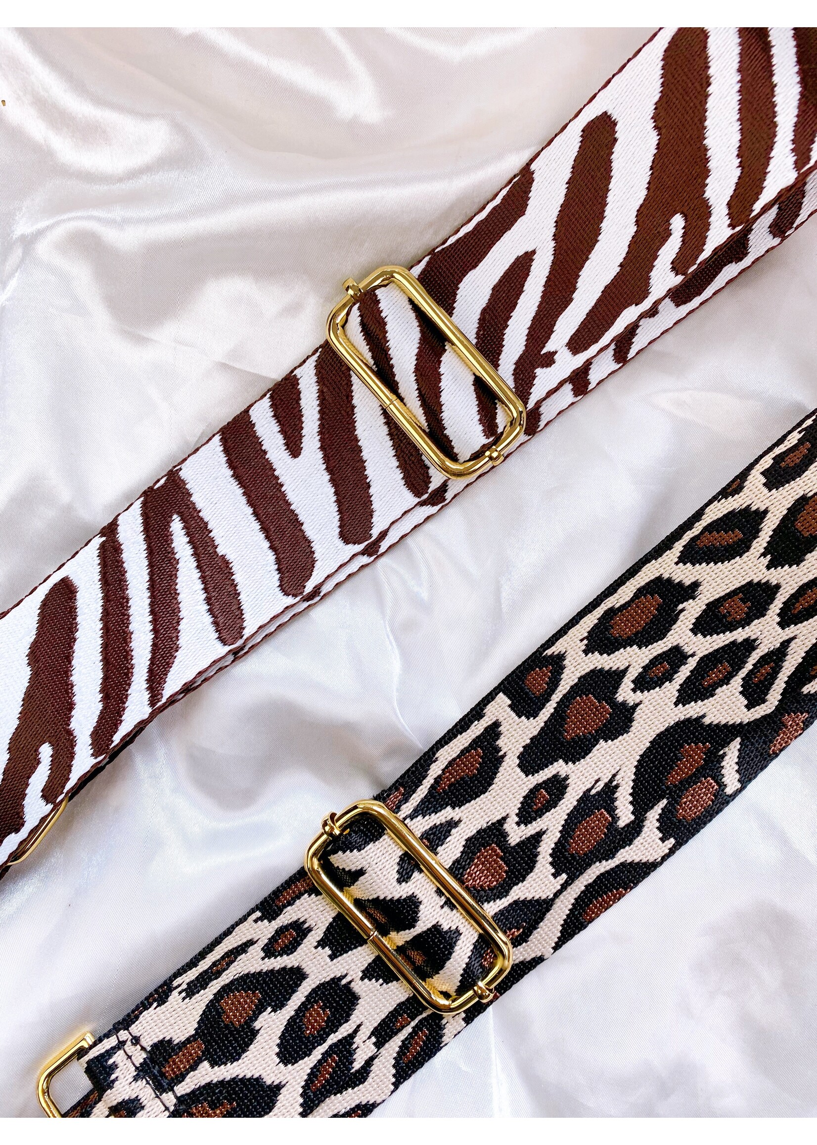 YOU ARE SPECIAL Fashion "BROWN ZEBRA" Bag Strap