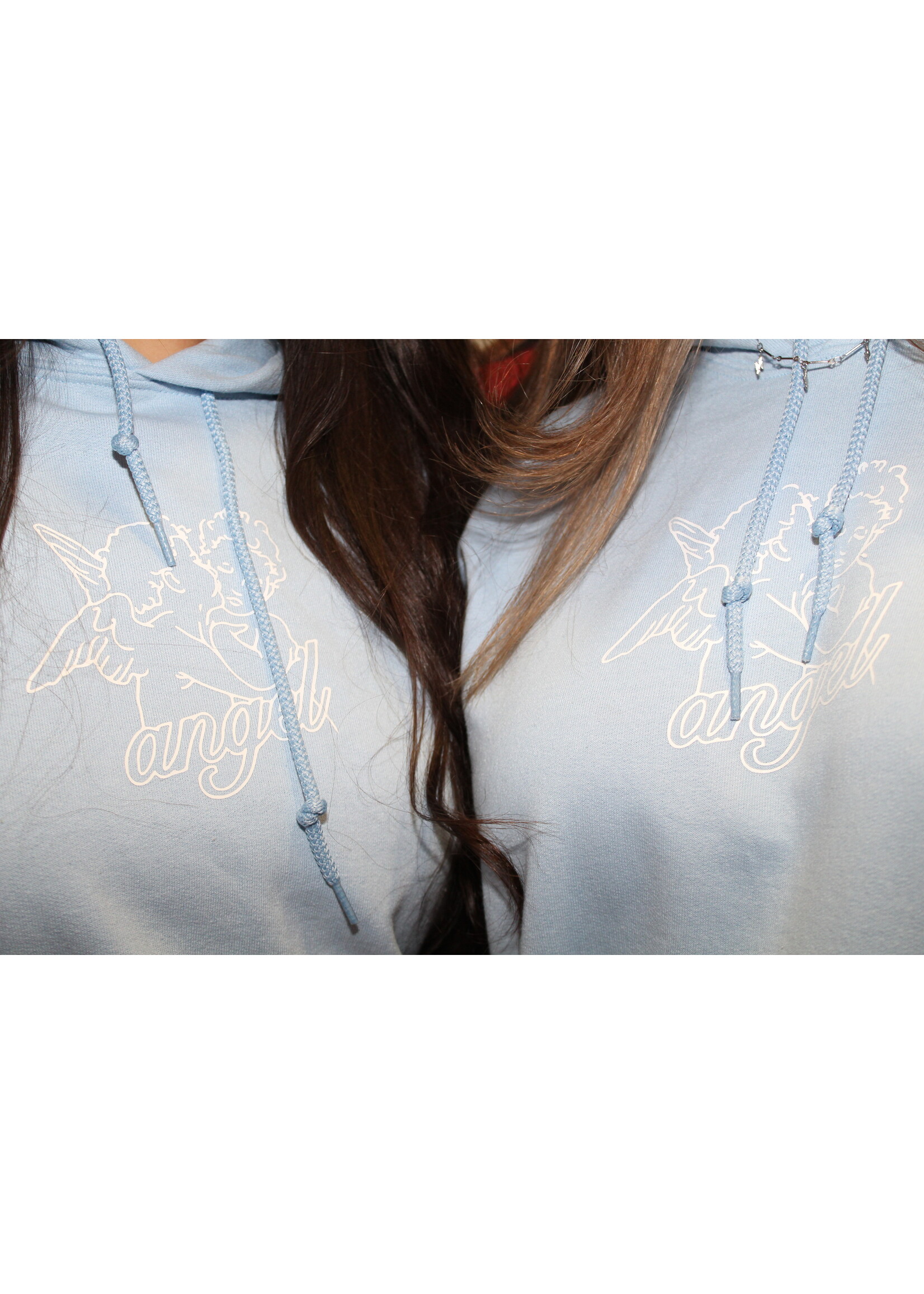 YOU ARE SPECIAL ''Angel'' Light Blue Hoodie