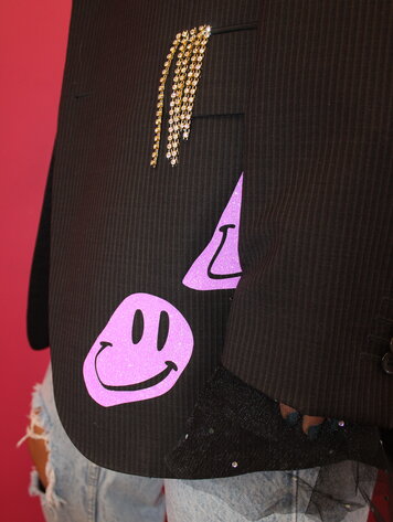 YOU ARE SPECIAL SOLD OUT! ''Luxury'' Black Vintage Blazer (1 exemplaar)