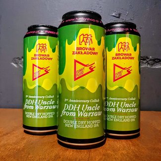 Funky Fluid Funky Fluid - DDH Uncle From Warsaw (3rd Anniversary Browar Zakładowy collab) Funky Fluid Funky Fluid - DDH Uncle From Warsaw (3rd Anniversary Browar Zakładowy collab)