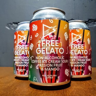 Funky Fluid Funky Fluid - Coffee Free Gelato: Mango & Passion Fruit Funky Fluid Funky Fluid - Coffee Free Gelato: Mango & Passion Fruit