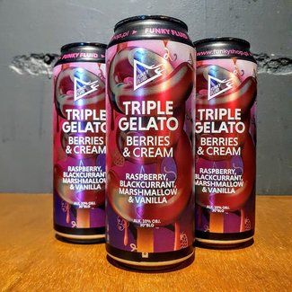 Funky Fluid Funky Fluid: triple Gelato: berries & cream Funky Fluid Funky Fluid: triple Gelato: berries & cream