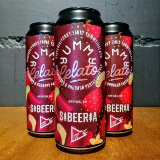 Sibeeria SIBEERIA - YUMMY GELATO STRAWBERRY & RHUBARB Sibeeria SIBEERIA - YUMMY GELATO STRAWBERRY & RHUBARB